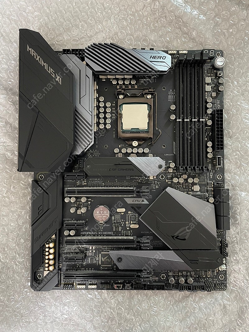 i9-9900K + ASUS Z390 MAXIMUS XI HERO 막시무스 히어로 팝니다.