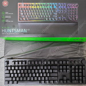 레이저 Huntsman V2 Linear KR 유선 일반형 키보드 판매합니다