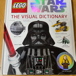 레고(LEGO) DK출판 스타워즈 Star Wars The Visual Dictionary(루크스카이워커 메달 미니피규어) 미사용 판매합니다.