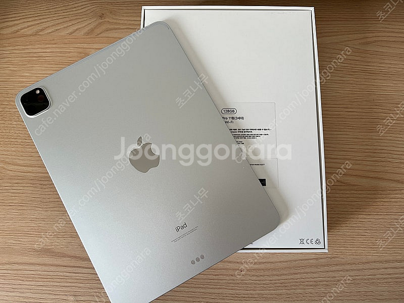 아이패드 프로 11 M1 128 실버 wifi 애케플 ...--0