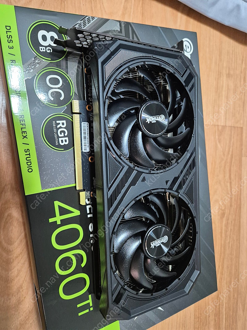 이엠텍 지포스 RTX 4060 Ti STORM X Dual OC D6 8GB 팝니다