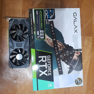 갤럭시 RTX3060TI 1-Click OC 8G