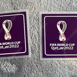 카타르 월드컵 오피셜 보라색 패치