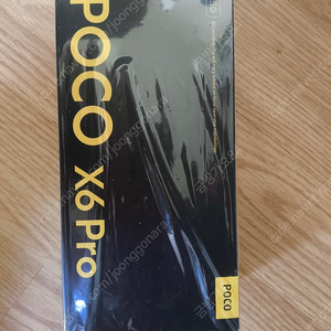 poco x6 5g ram12Gb 용량512gb yellow+케이스