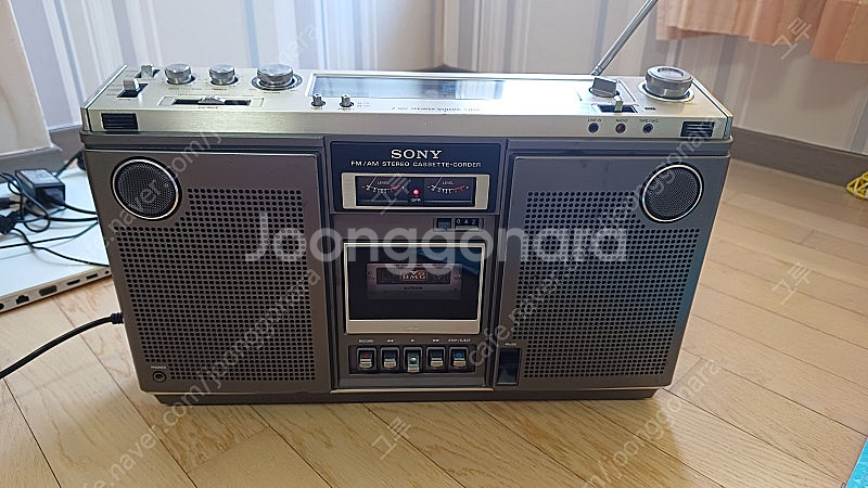 소니 대형 카세트 라디오 CF-575S 판매합니다.--0