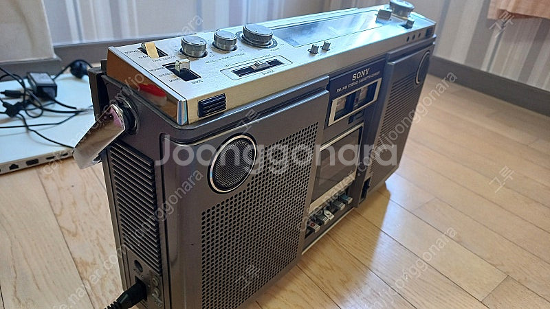 소니 대형 카세트 라디오 CF-575S 판매합니다.--4