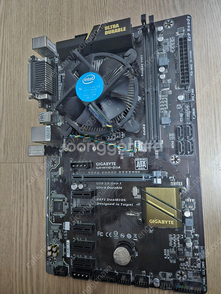 7세대 셀러론 G3930 + 기가바이트 H110-D3A... | 중고나라 카페에서 운영하는 공식 사이트