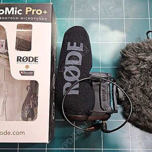 RODE videomic pro+로데 비디오마이크 프로 플러스