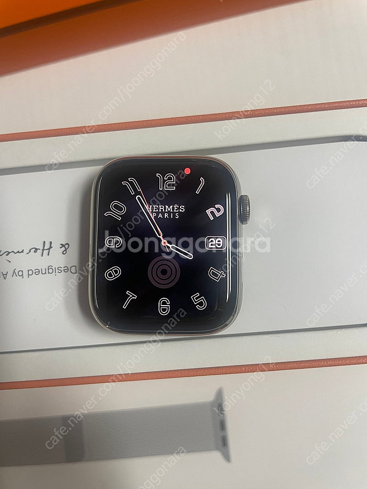 애플워치 7 에르메스 45mm 애플케어--1