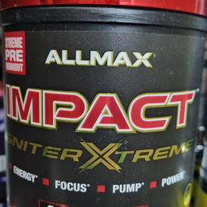 [미개봉품] ALLMAX IMPACT Igniter XTREME 올맥스 이그나이트 익스트림 부스터 프리워크아웃