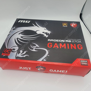 MSI RADEON R9 270X GAMING OC EDITION 그래픽카드 풀박스