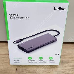 Belkin 7 in 1,허브 inc009bt 미개봉