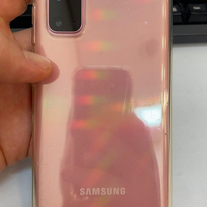갤럭시S20 핑크 128GB 상태좋은 중고23만팝니다.