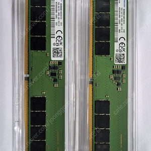 삼성 ddr5 16gx2개 판매합니다