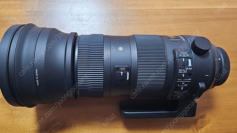 시그마 S(스포츠) 150-600mm F5-6.3 DG OS HSM 캐논 마운트 팝니다. 105