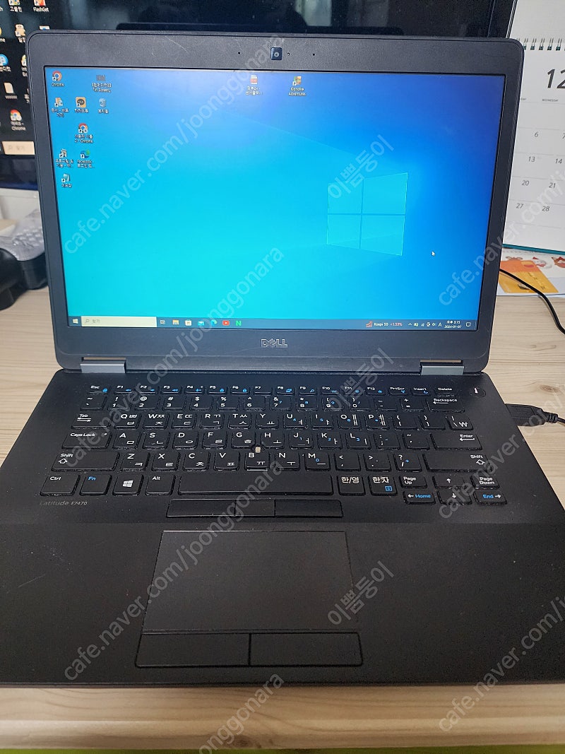 DELL (델) 노트북 I5-6300 CPU, HDD 512, RAM 8GB (인천)