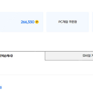 넥슨 캐쉬 26만