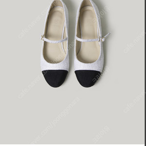 엘보른 Emma Mary Jane Shoes (Black&White)