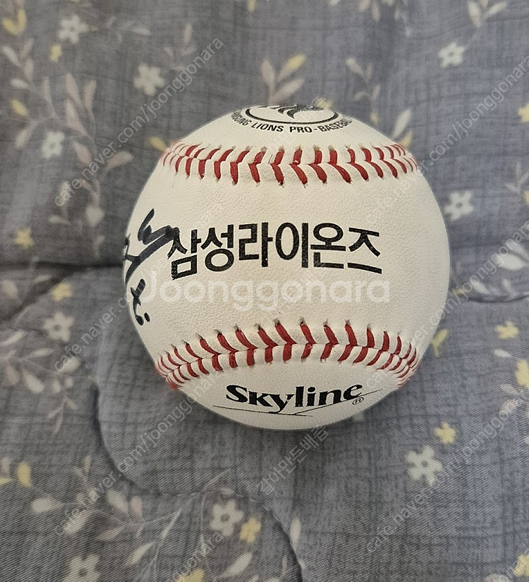 삼성라이온즈 올드볼 김한수 싸인볼--0