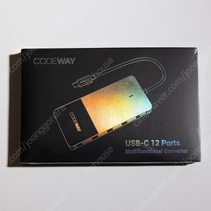 코드웨이 usb c 타입 12in1 멀티허브 미개봉 판매합니다