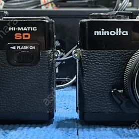 미놀타 Minolta Hi-Matic SD 카메라 부품용 2대 일괄 판매