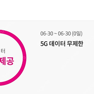 엘지유플러스 유플 lg u+ 데이터 2기가에 2천원 (6월분)