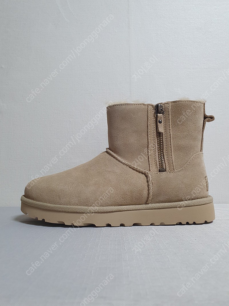 무료배송 240mm Ugg 어그 부츠 스웨이드 지퍼