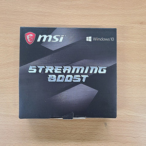 캡쳐카드 MSI streaming boost 게임 방송용