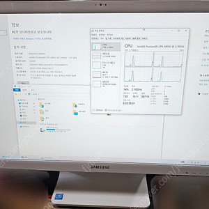 삼성 올인원PC DM700A4K 팝니다 일체형 컴퓨터