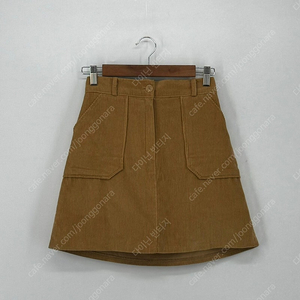 A라인 밴딩 골덴 치마바지 미니 스커트 (F size / BROWN)