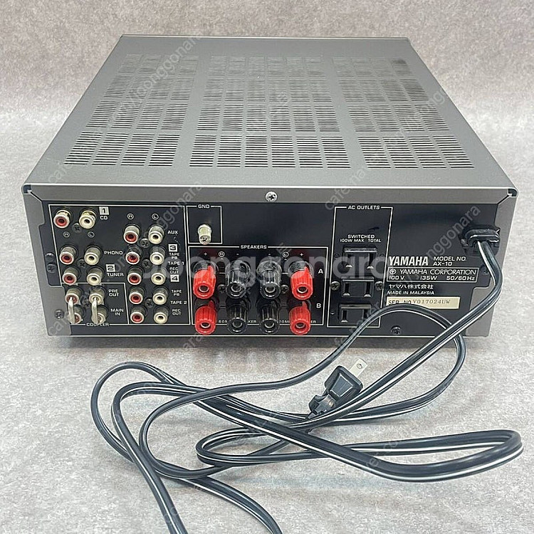 소장용 야마하 최고급 미니앰프(AX-10) 판매합니다.--3