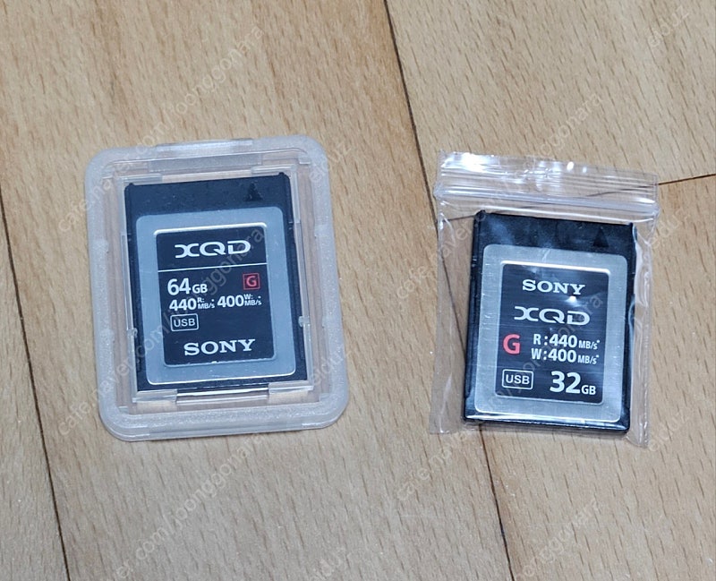 소니 XQD 메모리 - 64gb / 32gb