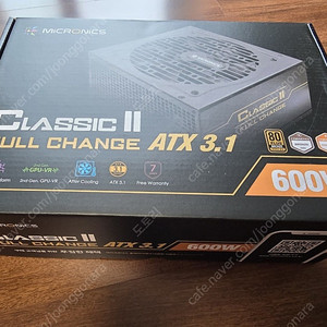 마이크로닉스 Classic II 풀체인지 브론즈 ATX 3.1(600W)