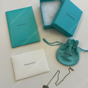 리턴투티파니 목걸이 실버