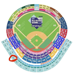 < 데이식스공연 KBO 올스타전 3루 > 7월6일(토) 4층지정석 414블록 2연석