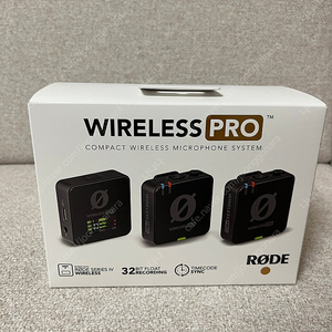 (미개봉) 로데 와이어리스 프로 Wireless PRO