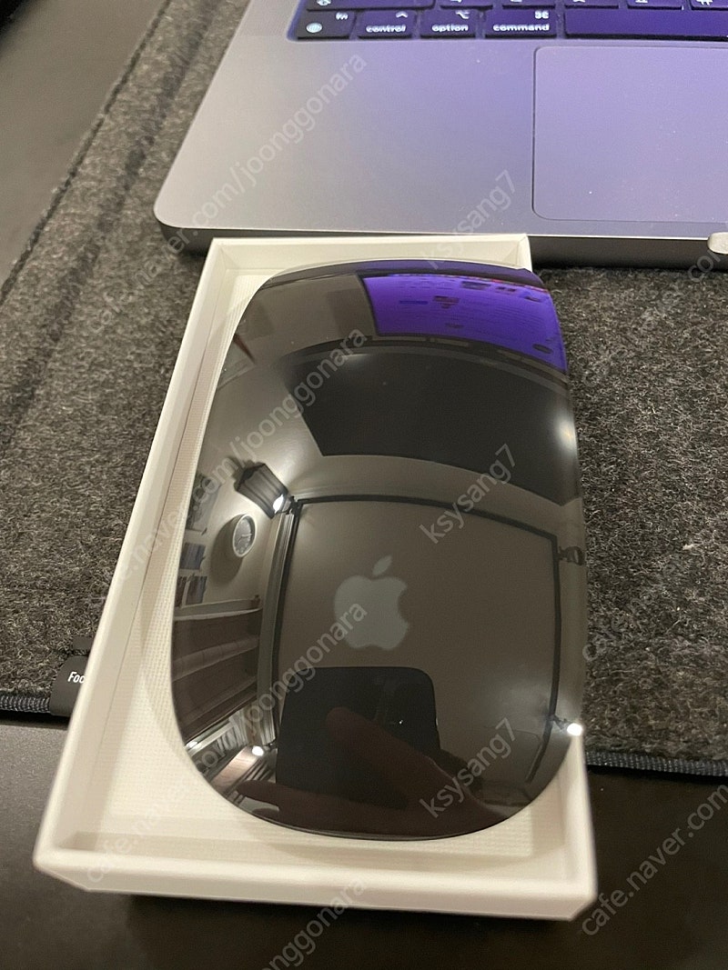 Apple Silicon 장착 Mac용 Magic Keyboard (Touch ID 탑재) + 애플 매직 마우스2 (블랙)