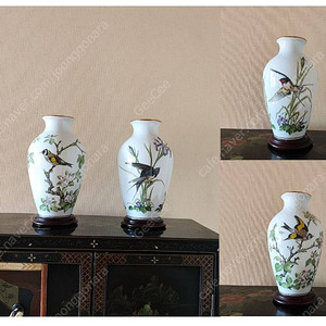 [판매] FRANKLIN MINT FINE PORCELAIN VASE – 프랭클린 민트 자기 꽃병 - 한정판