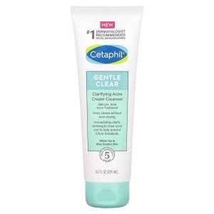 Cetaphil 세타필, 젠틀 클리어, 클래리파잉 크림 클렌저, 124ml 새제품