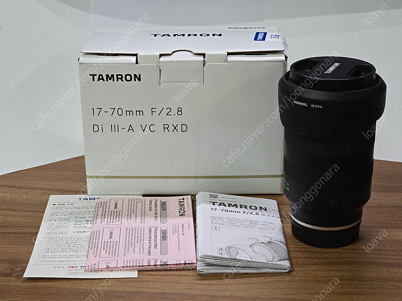 탐론 17-70mm F2.8 SONY E마운트 (박스 풀세트)