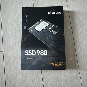 삼성 ssd980 500g nvme m.2팝니다.