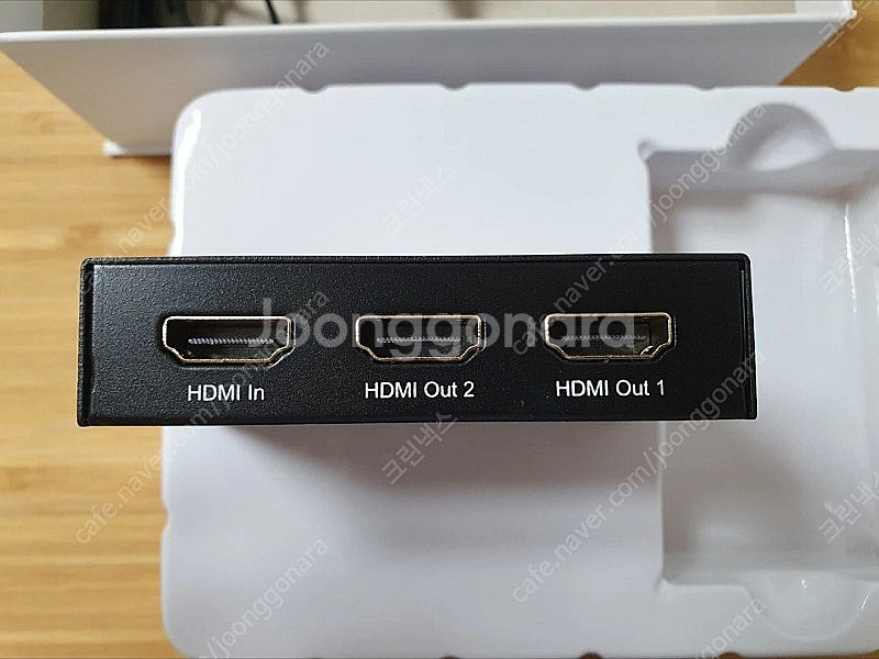 강원전자 넷메이트 HDMI 2.0 분배기 1:2 (NM...--4