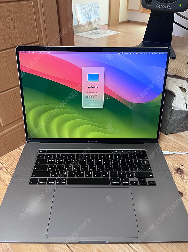 마지막 인텔 맥북 2019 맥북 프로 16인치/32gb/1tb/라데온 5500m 풀박스 싸게 팝니다.