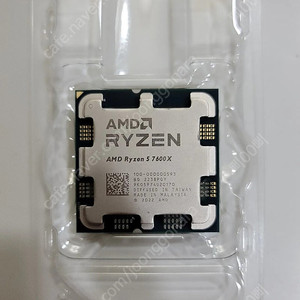 AMD RYZEN 7600X CPU 판매_개인