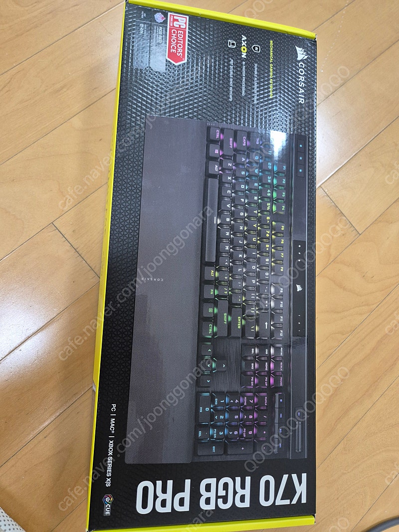 커세어 k70 rgb pro 풀배열 적축 팝니다.