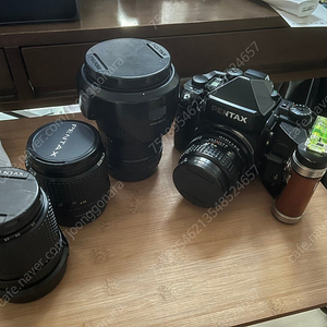 Pentax 67ii, 펜탁스 67 ii 판매합니다 (SMC 55mm + 105mm + 135mm + 90-180mm) + 우드그립