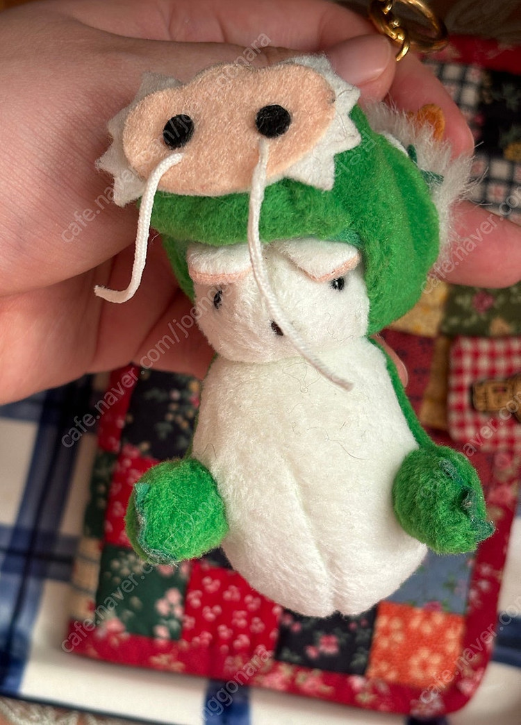 썬레몬) 일본 고전인형 인형탈 용띠 토끼인형 빈티지키링 빈티지인형 고전완구 y2k 갸루 소품--5