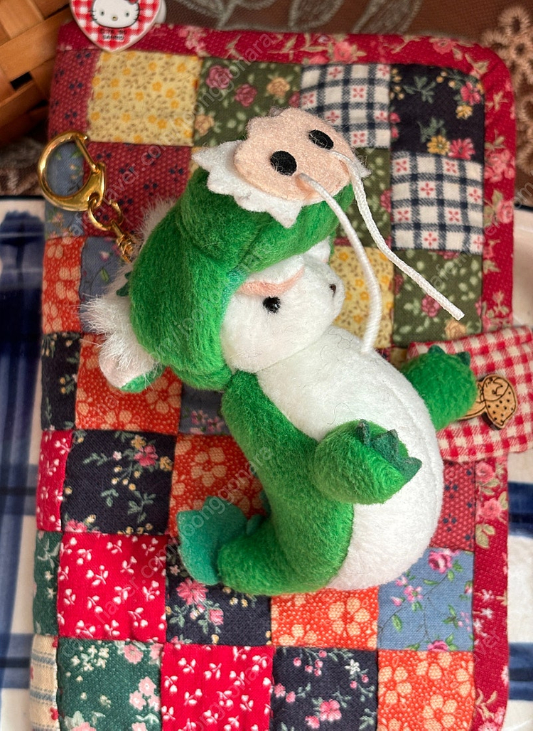 썬레몬) 일본 고전인형 인형탈 용띠 토끼인형 빈티지키링 빈티지인형 고전완구 y2k 갸루 소품--9