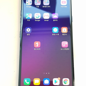 LG V40 128G 블루(V409) 깨끗한 무잔상 11만원