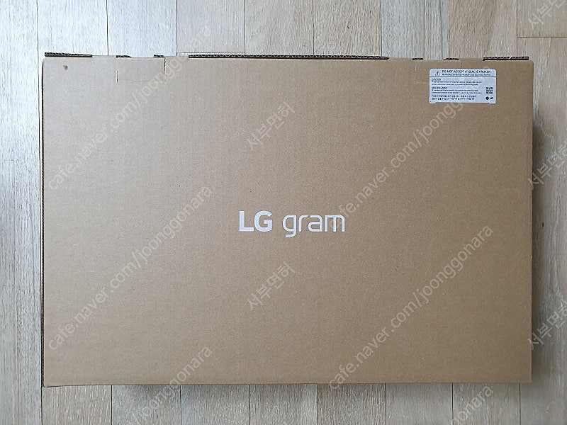 [판매]LG 그램15 15ZG90R-GA75KN SSD512GB i7 미개봉팜